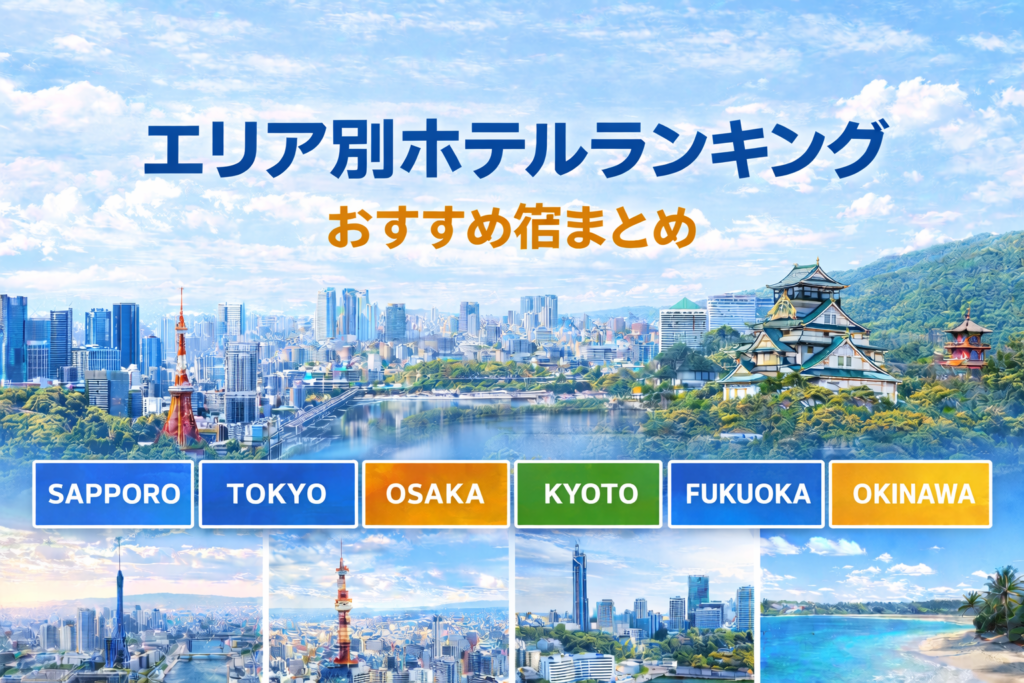 エリア別ホテルランキング