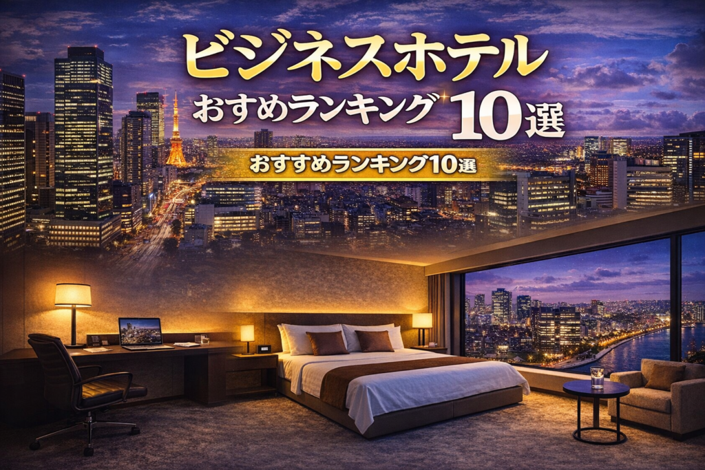 ビジネスホテルおすすめランキング10選｜出張や旅行に便利な人気ビジネスホテル