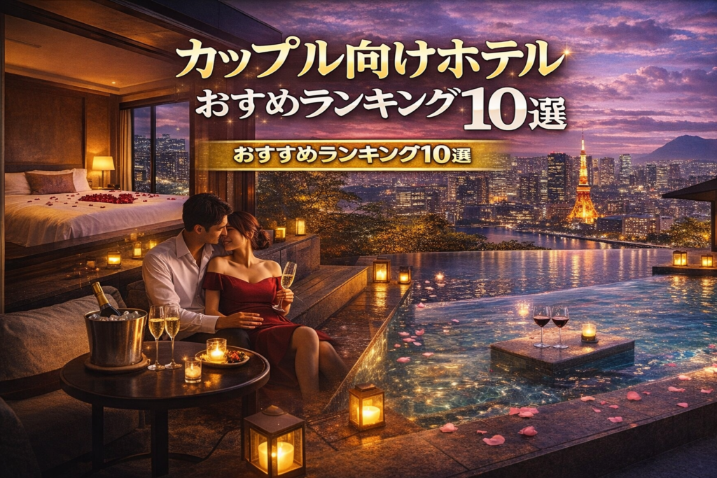 カップル向けホテルおすすめランキング10選｜記念日やデート旅行に人気のホテル