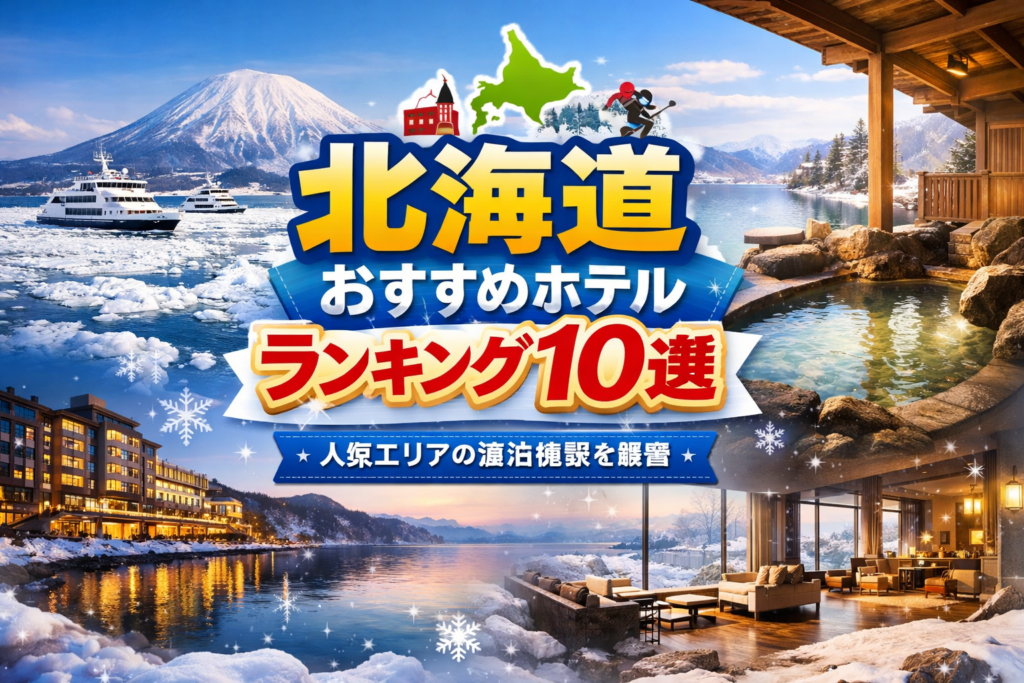 北海道おすすめホテルランキング10選｜人気エリアの宿泊施設を厳選