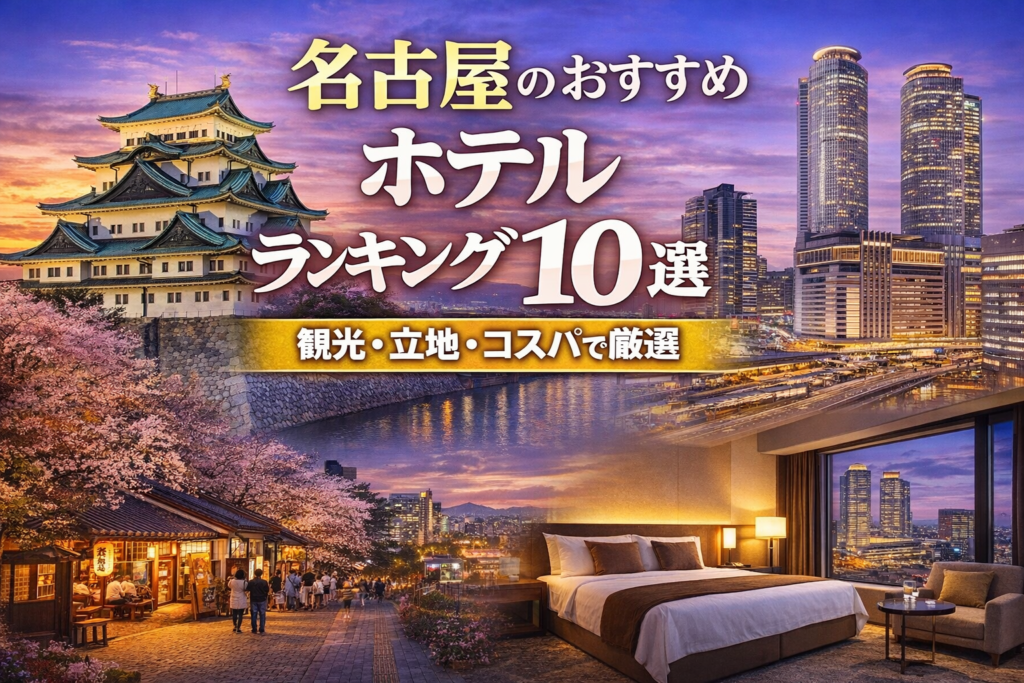 名古屋のおすすめホテルランキング10選｜名古屋駅・栄エリアの人気ホテル
