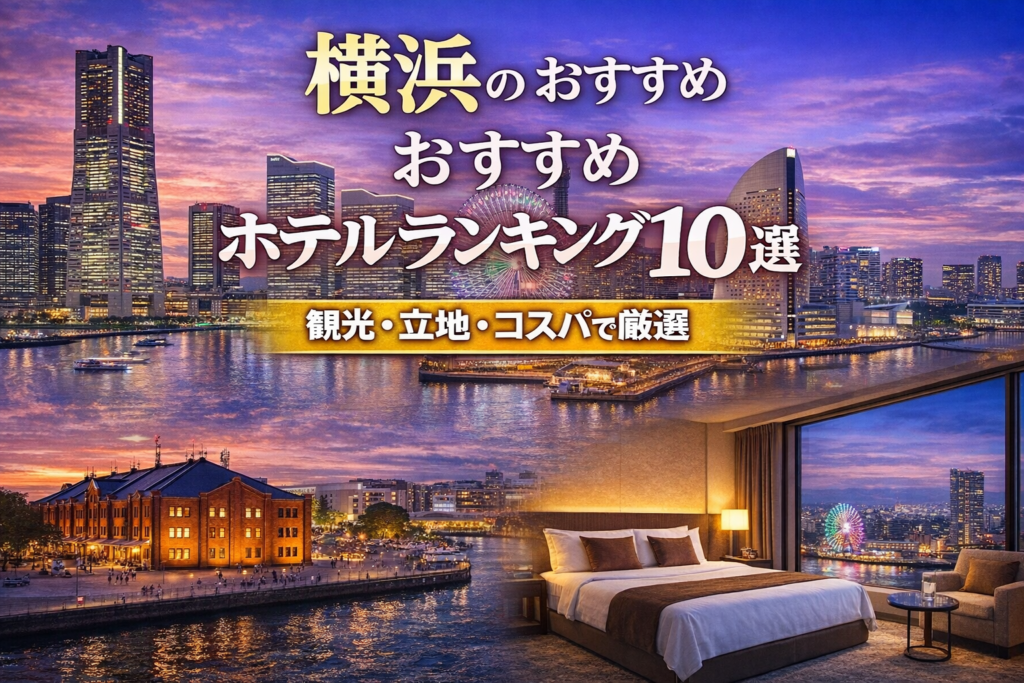 横浜のおすすめホテルランキング10選｜みなとみらい・横浜駅の人気ホテル